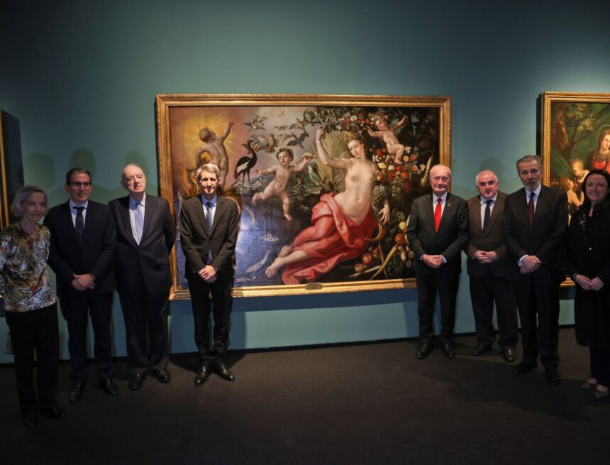 La inauguración de la exposición ‘El viaje de la luz. De Guido Reni a Murillo’, en imágenes