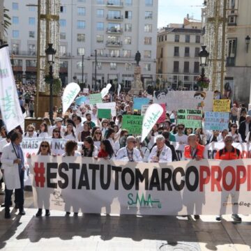 Más de 212.000 consultas de atención primaria suspendidas, el balance de la huelga de médicos en Málaga