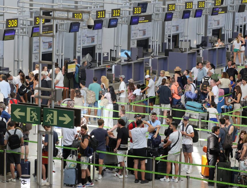 El aeropuerto de Málaga vuelve a registrar un récord de pasajeros en febrero con más de 1,5 millones aupado por el corte del AVE