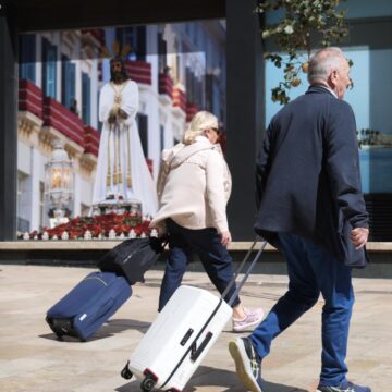 El corte del AVE ya reduce cinco puntos la ocupación hotelera de la Semana Santa en Málaga