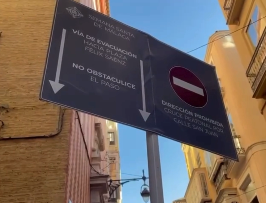El debate por el cierre de calles del centro continúa en el Lunes Santo