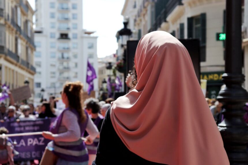 La manifestación del 8M en Málaga, en fotos