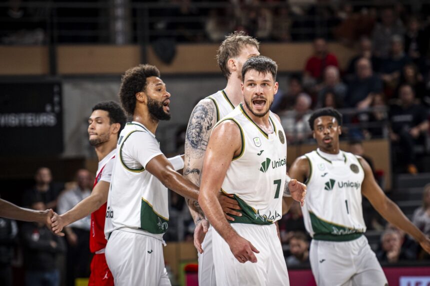 Elan Chalon-Unicaja: Avance a los cuartos de final de la BCL (70-80)
