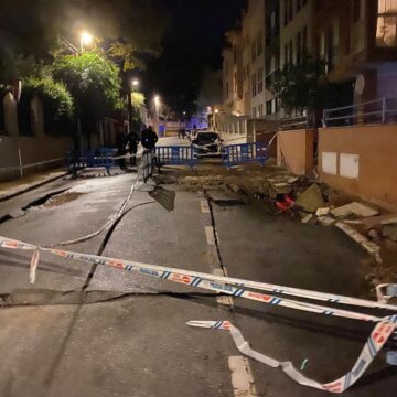 La rotura de la tubería en la Victoria obliga a cambios en el itinerario de los autobuses durante las procesiones