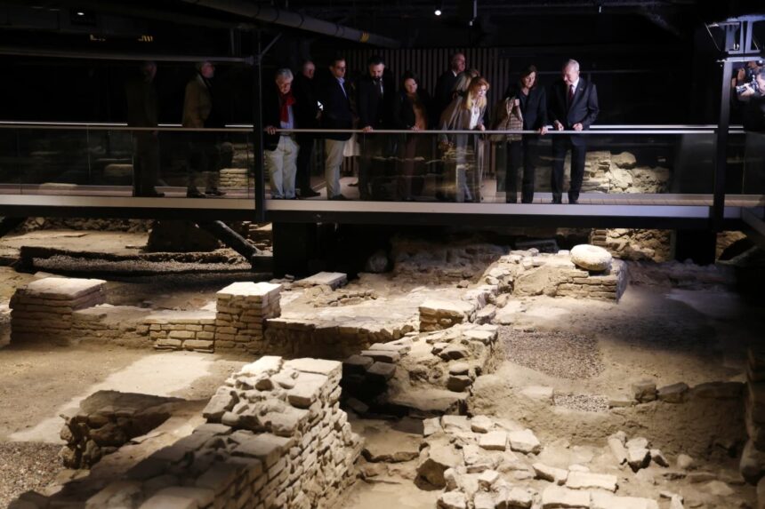 El Museo Carmen Thyssen Málaga saca a luz su yacimiento romano con visitas inmersivas en realidad virtual
