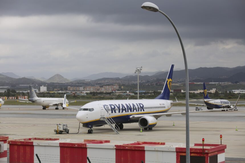 Málaga, bastión de Ryanair en España: 91 rutas este verano y 6,6 millones de asientos
