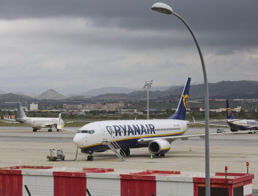 Málaga, bastión de Ryanair en España: 91 rutas este verano y 6,6 millones de asientos