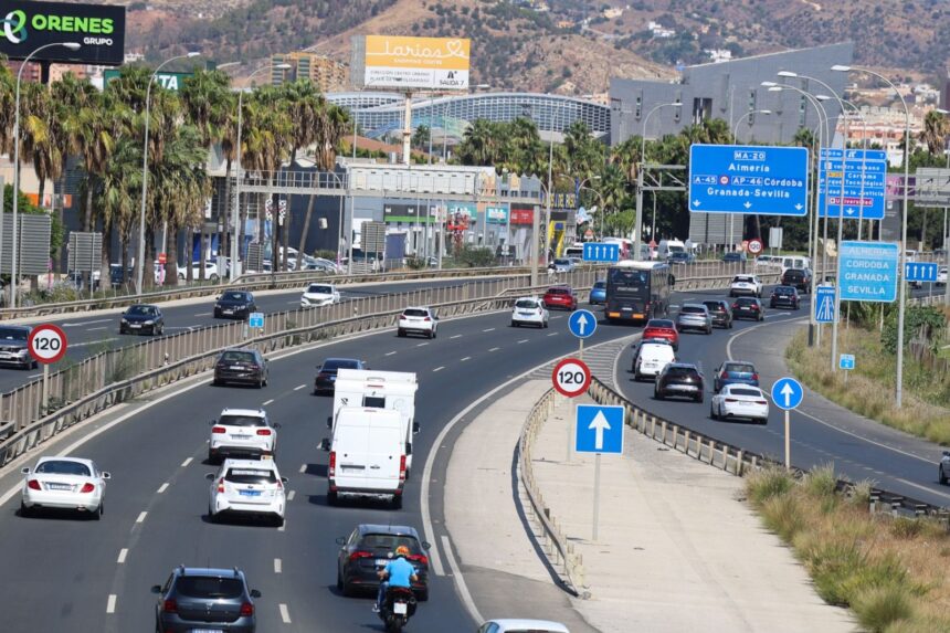 El trámite ambiental tiene atascada la ampliación a cinco carriles de la autovía entre Málaga y Torremolinos