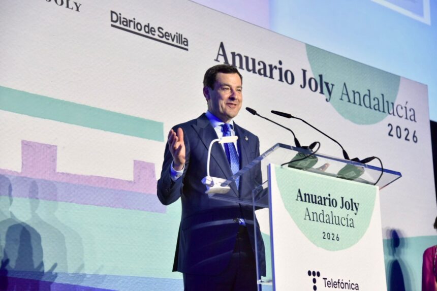 Moreno reivindica una Andalucía con camino propio que ya marca tendencia Moreno reivindica una Andalucía con camino propio que ya marca tendencia