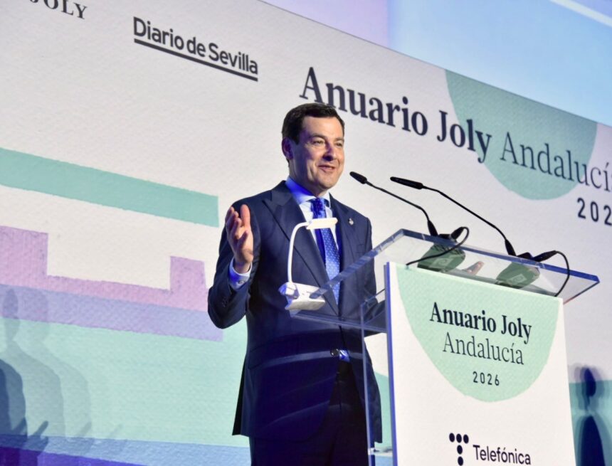 Moreno reivindica una Andalucía con camino propio que ya marca tendencia Moreno reivindica una Andalucía con camino propio que ya marca tendencia