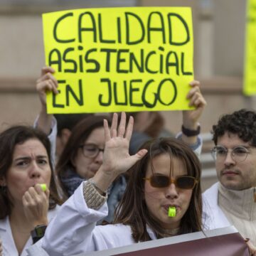 Baile de cifras en el seguimiento de la huelga de médicos de Málaga