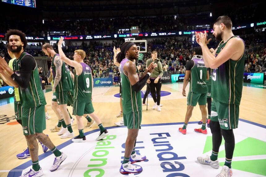 Clasificación ACB: El Unicaja se mantiene en play off