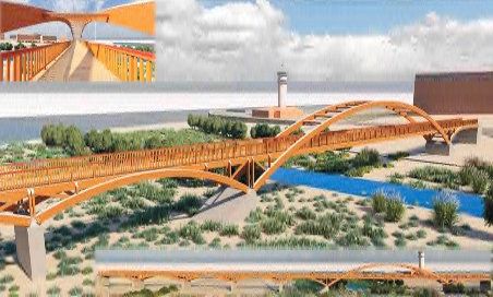 Torrox adjudica por más de 700.000 euros la obra del puente de madera que conectará la Senda Litoral