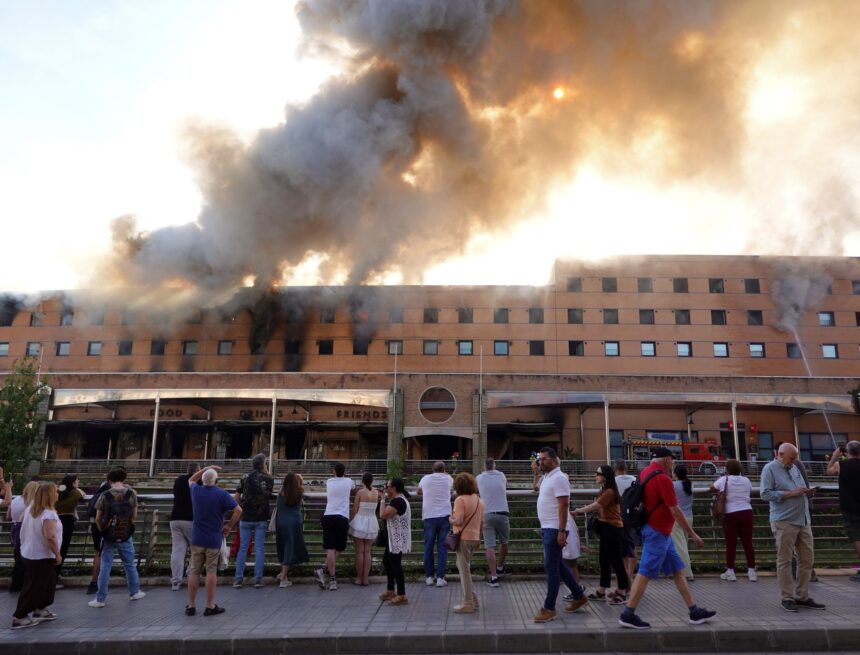 Las otras emergencias de los bomberos de Málaga