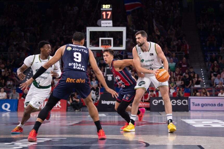 El Baskonia-Unicaja, en fotos
