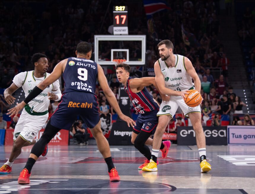 El Baskonia-Unicaja, en fotos