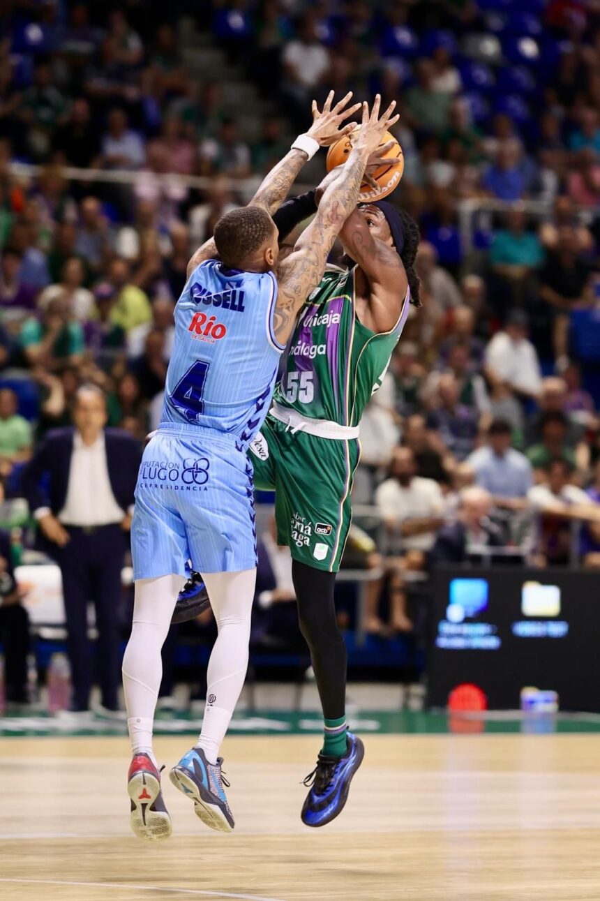 El Unicaja-Breogán, en fotos