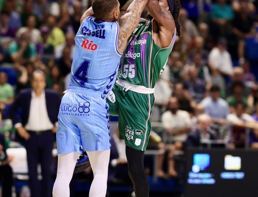 El Unicaja-Breogán, en fotos