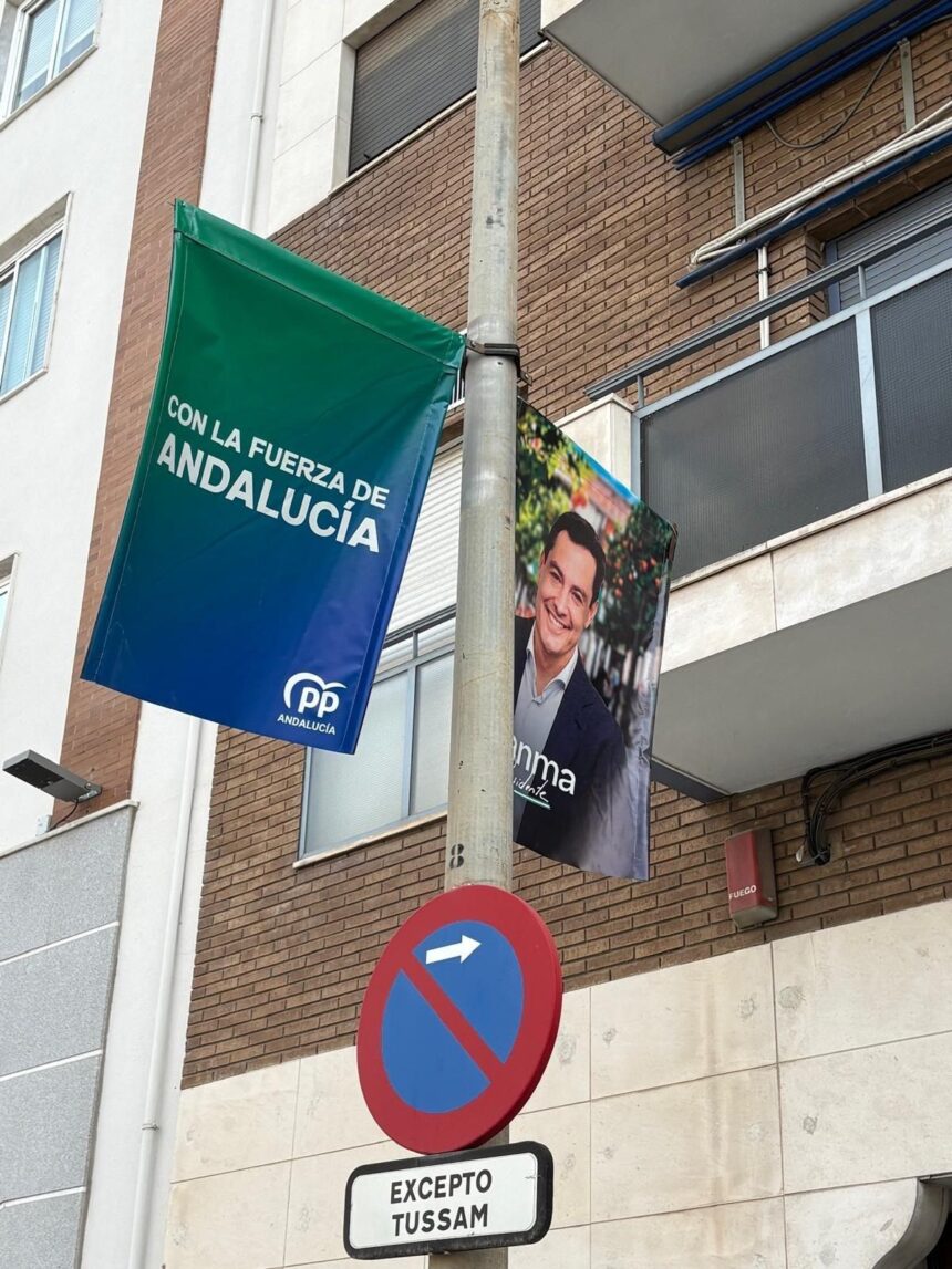 El Ayuntamiento cifra en 257 los carteles electorales retirados de todos los partidos, la mitad de los cuales eran del PSOE
