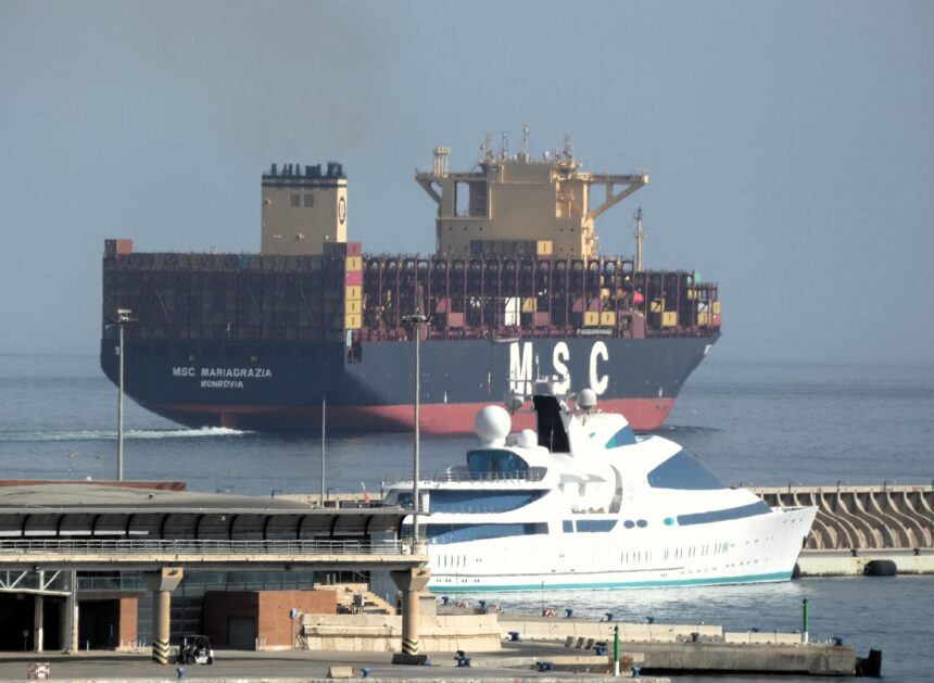 Málaga, la puerta de entrada a Europa de MSC, el cierre de Ormuz hace que sea la primera parada de una ruta con China
