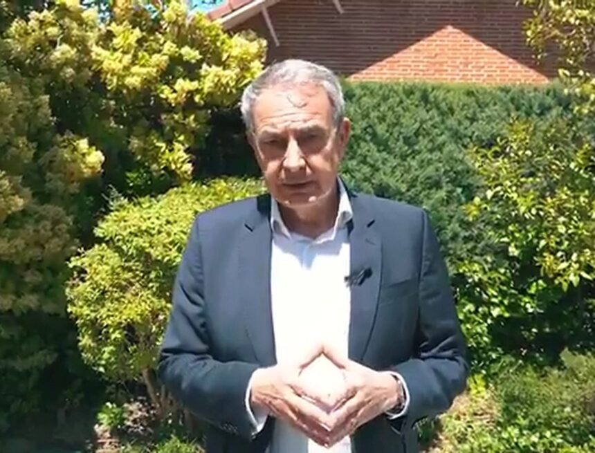 El vídeo completo con las palabras de José Luis Rodríguez Zapatero tras su imputación