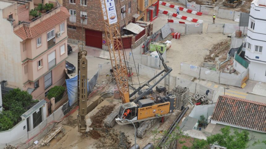 El Metro de Málaga arrancará en junio su último tramo hacia el Civil, pero no llegará hasta 2029