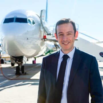 Sergio Millanes, nuevo director del aeropuerto de Málaga: viene de liderar el aeródromo de Sevilla