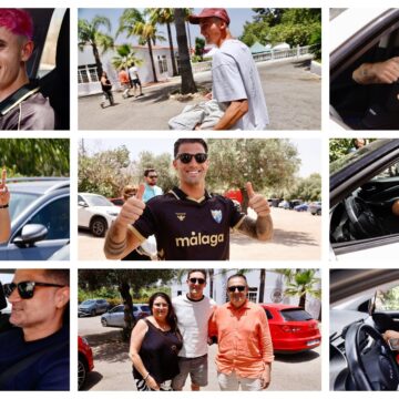Las fotos de los héroes del ascenso del Málaga CF el día después: Así llegaron a la comida Las fotos de los héroes del ascenso del Málaga CF el día después: Así llegaron a la comida
