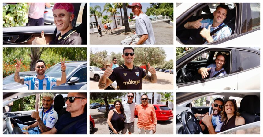 Las fotos de los héroes del ascenso del Málaga CF el día después: Así llegaron a la comida