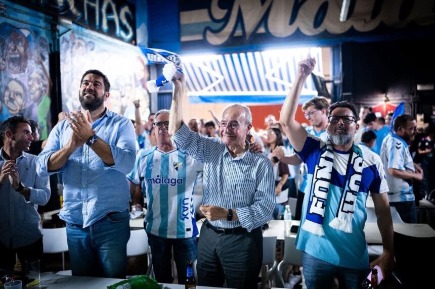 Málaga permite que todas las terrazas de bares emitan el play off de ascenso