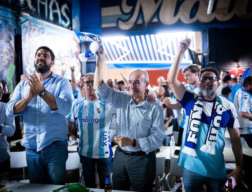 Málaga permite que todas las terrazas de bares emitan el play off de ascenso