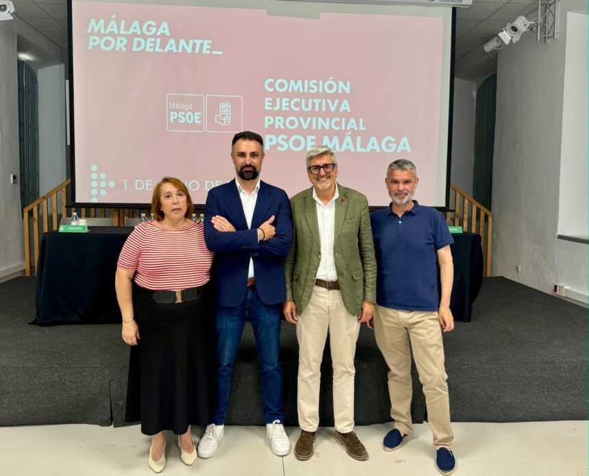 Mariano Ruiz, nuevo portavoz del PSOE en el Ayuntamiento de Málaga tras la marcha de Dani Pérez
