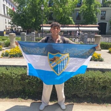 Ángel, el malaguista bendecido por el Papa tras pedirle suerte para el ascenso: “Me miró y me hizo la señal de la cruz»