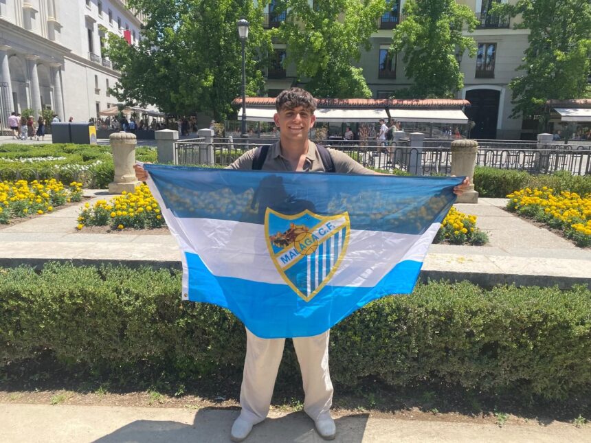 Ángel, el malaguista bendecido por el Papa tras pedirle suerte para el ascenso: “Me miró y me hizo la señal de la cruz»