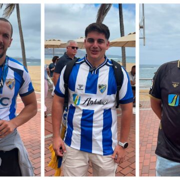 Así late el malaguismo en Las Palmas: «Es como ver jugar a los chavales de tu barrio»