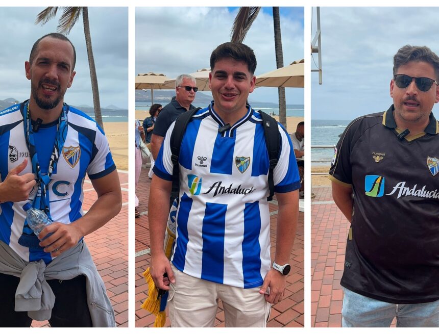 Así late el malaguismo en Las Palmas: "Es como ver jugar a los chavales de tu barrio" Así late el malaguismo en Las Palmas: «Es como ver jugar a los chavales de tu barrio»