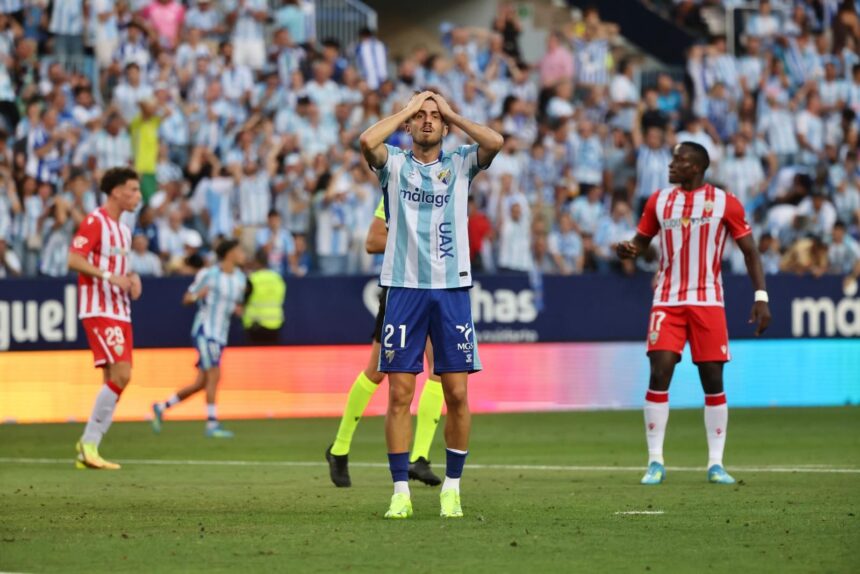 Málaga CF-UD Almería: A un gol de Primera (0-0)