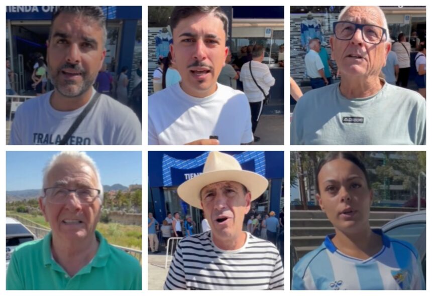 La opinión de la afición: «El Málaga CF tiene menos detalles con su gente que un Seat Panda»