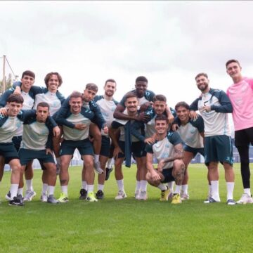 El Málaga CF de los 14 canteranos, prueba de que el modelo funciona El Málaga CF de los 14 canteranos, prueba de que el modelo funciona