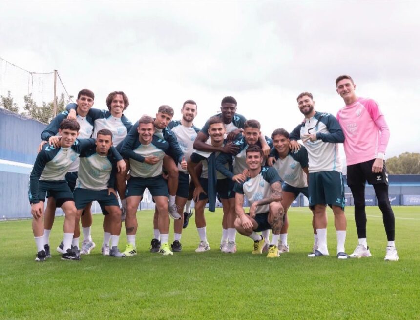 El Málaga CF de los 14 canteranos, prueba de que el modelo funciona El Málaga CF de los 14 canteranos, prueba de que el modelo funciona