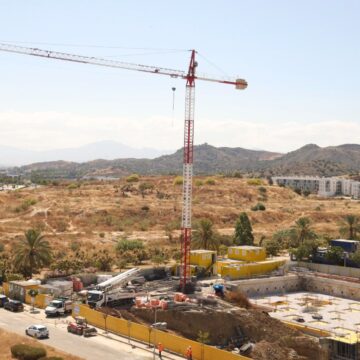 Las fotos de la zona donde irá el nuevo estadio del Málaga CF