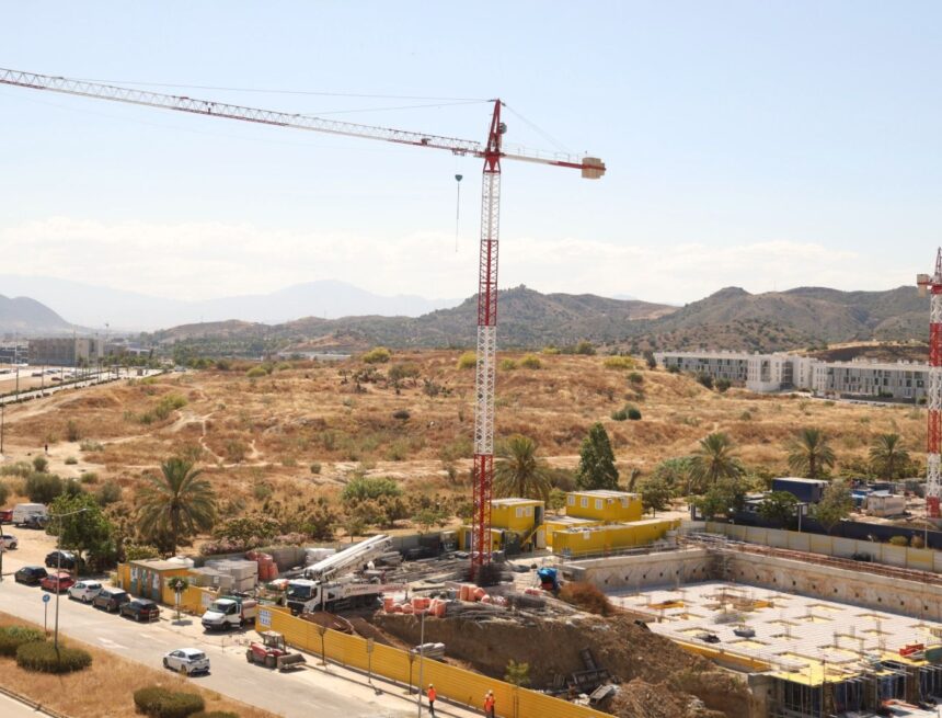 Las fotos de la zona donde irá el nuevo estadio del Málaga CF Las fotos de la zona donde irá el nuevo estadio del Málaga CF