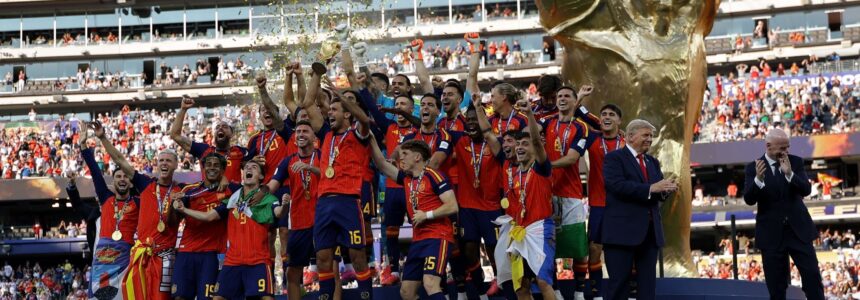 Las mejores fotos de la celebración de España del título de campeón del mundo