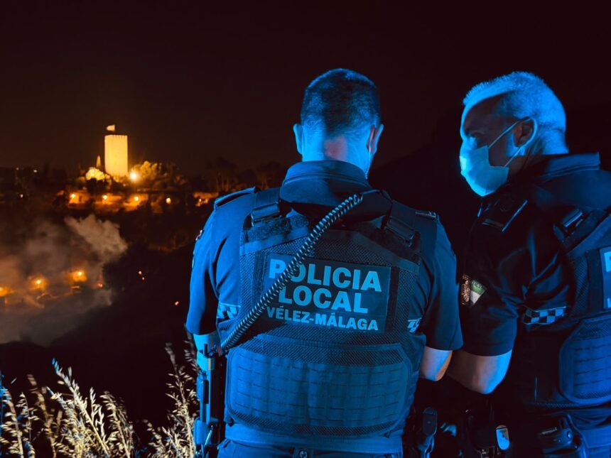 Detenido en Vélez-Málaga el presunto autor de los incendios declarados en el municipio