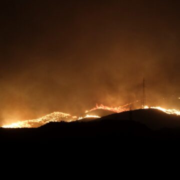 Así fue el origen del incendio de Los Gallardos en Almería Así fue el origen del incendio de Los Gallardos en Almería