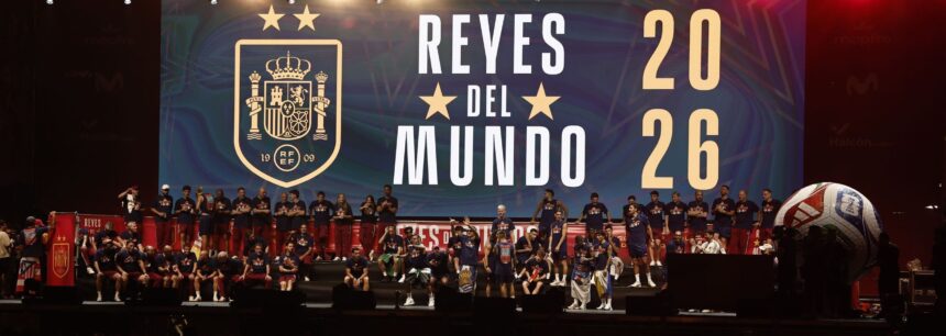 Las mejores fotos de la fiesta de la selección campeona del mundo en Madrid