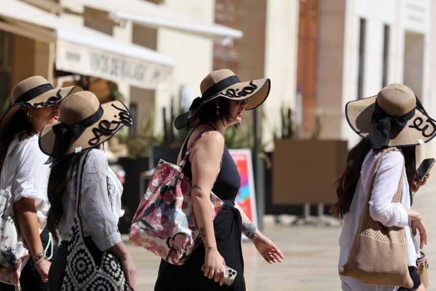 Málaga afronta una semana de calor intenso, con hasta 41 grados en el Valle del Guadalhorce