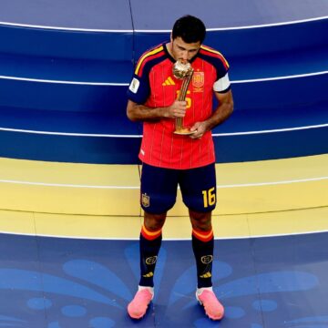 Rodri, Unai Simón y Cubarsí, los MVP de España Rodri, Unai Simón y Cubarsí, los MVP de España