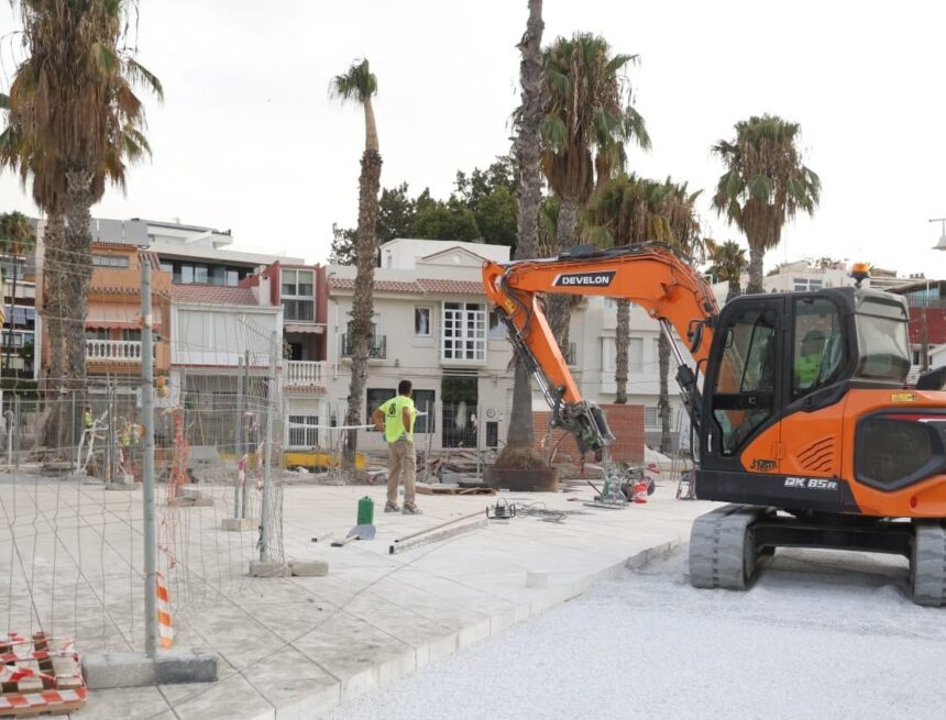 El Ayuntamiento no cobra la tasa de terrazas en el paseo de Pedregalejo durante las obras