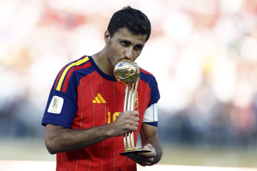 Rodri: Otra exhibición del Balón de Oro, el mejor jugador del Mundial